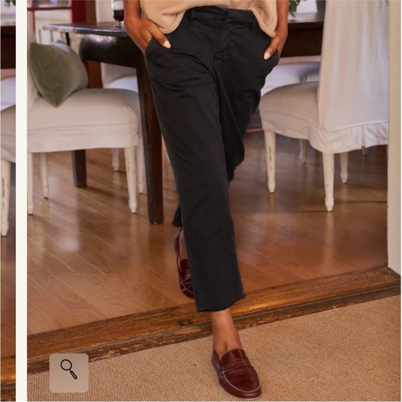 Frank & Eileen Black Chinos Wicklow The Italian Tailored Fit Size 0 - Picture 3 of 11